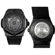 Hublot Unico Sang Bleu Black Magic 1054ETA